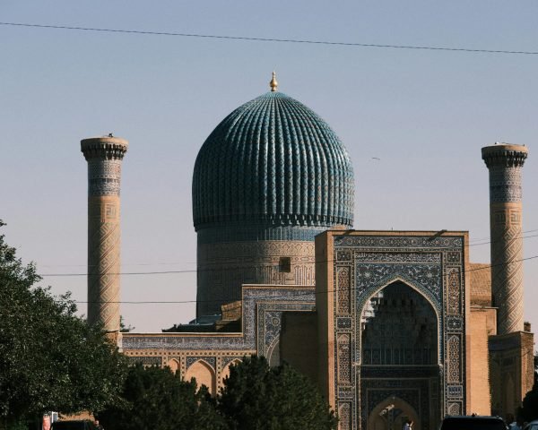 pexels photo 32653752 32653752 Beautiful capture of Gur-e-Amir Mausoleum's intricate architecture in Samarkand, Uzbekistan.